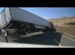 Extremer LKW Crash