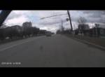 Russische Dashcam filmt Unfall