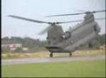Chinook CH-47 krasse Landung und Start