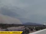 Dust storm timelapse