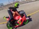 Insane Motor Bike Stunt