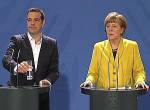 Tsipras und Merkel sprachlos
