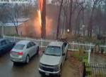 Lightning Bolt Splits Tree In Half