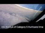Flug durch das Auge von Hurricane Irma