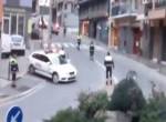 Polizisten in Andorra sorgen für Stimmung