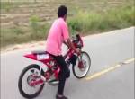 Kleines Moped ganz schnell
