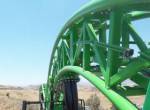 Green Lantern onride at Six Flags Magic Mountain California