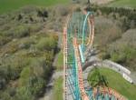 Speed onride at Oakwood Theme Park Pembrokeshire Wales