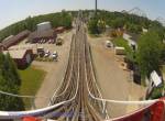 The Racer onride at Kings Island Ohio
