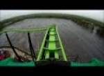 Green Lantern onride at Six Flags New Jersey