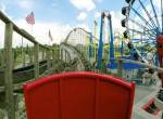 White Lightning onride at Fun Spot America Orlando