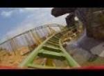 Juvelen Roller Coaster onride at Sommerland Denmark