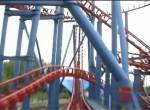 Superman onride at Six Flags Fiesta Texas