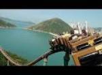 Wild West Mine Train onride at Ocean Park Hong Kong