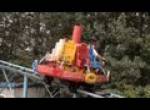 Chinese Spinning Roller Coaster at Crab Island Beijing China