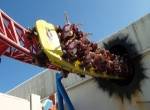 Superman Escape onride at Movie World Australia