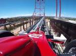 Red Force onride at Ferrari Land Spain