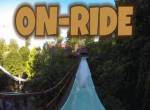 Le Scoot Log Flume onride at Busch Gardens Williamsburg