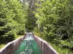 Log Flume onride at Santas Village Jefferson