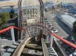 Cyclone onride at Coney Island Astroland 